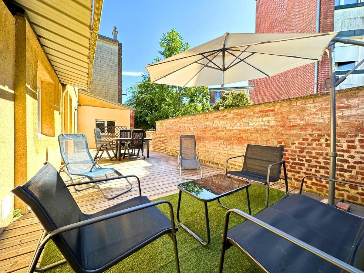 Апартаменти Chill & Sun - Terrasse Exterieure - Parking - Wifi - 4P Ам'єн Екстер'єр фото
